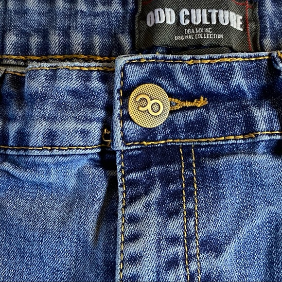 Distressed Jeans Men Size 32x30 ODD Culture - Picture 4 of 7